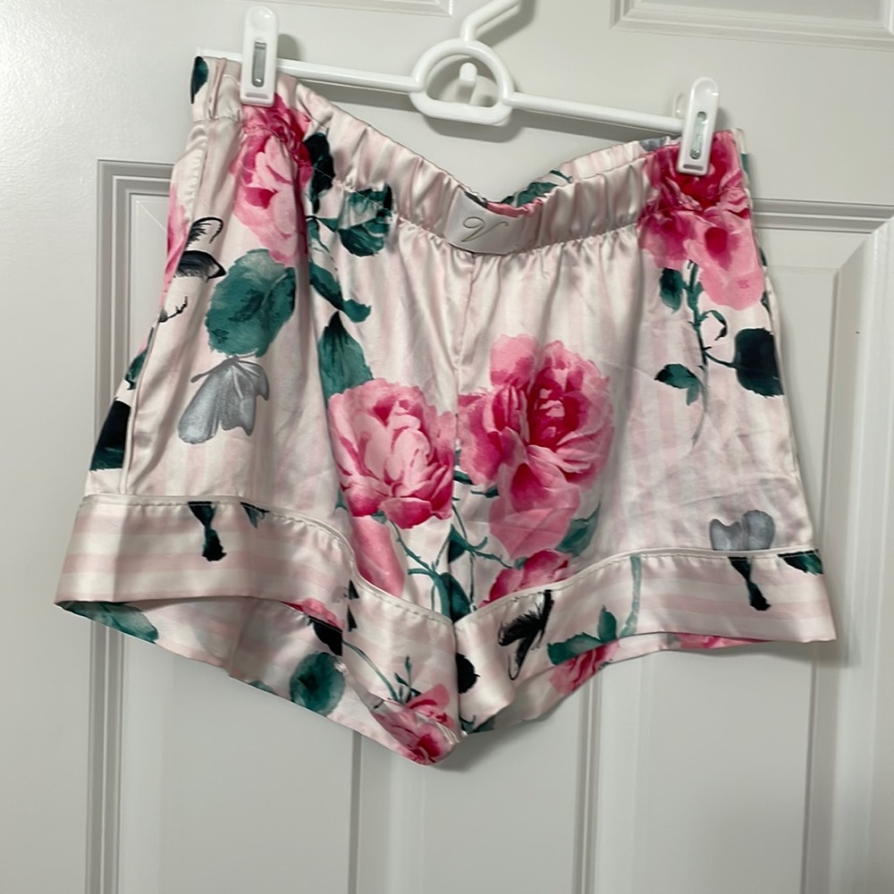 Small victoria secret satin shorts